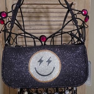 Bling Happy face purse New